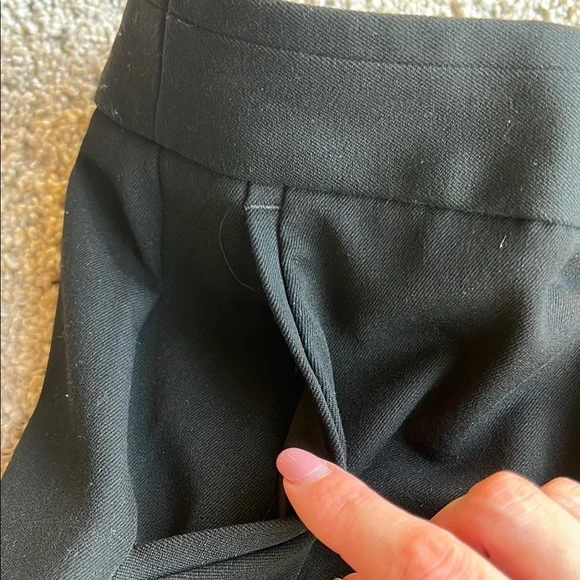 Express Women's Black Pants The Columnist Size 00S EUC - Picture 4 of 7